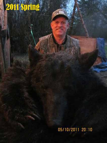 black bear hunting in Manitoba