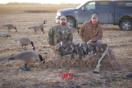 Duck hunting in Manitoba